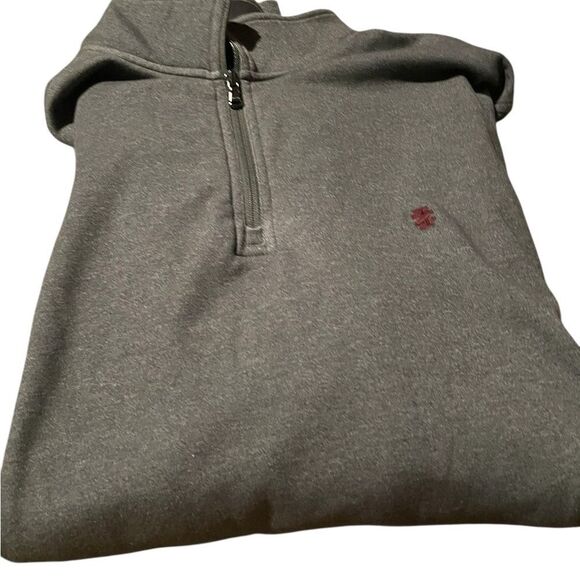 Izod 2XLT Gray Half-Zip Men's Sweater never worn see pics - Picture 1 of 2